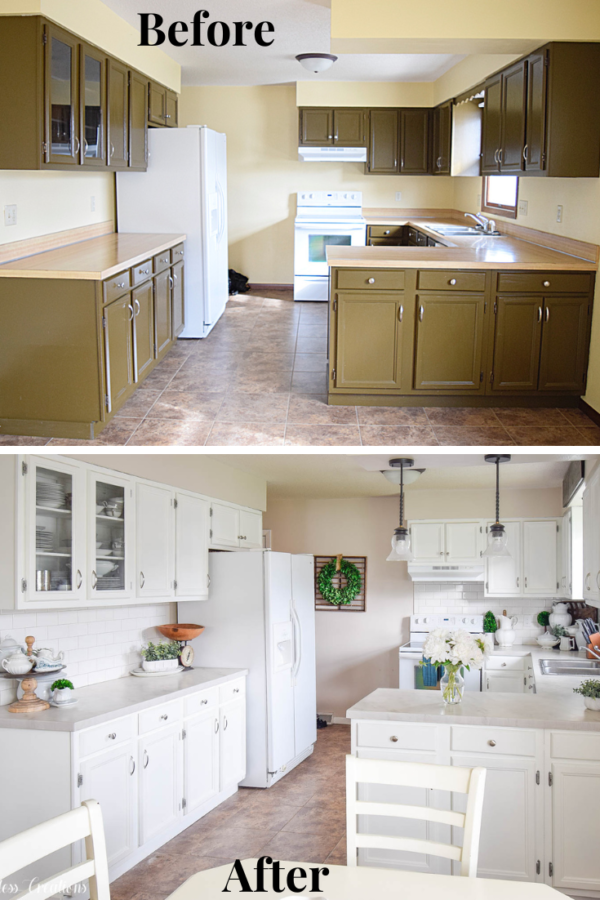 How To Prep For Painting Your Cabinets Timeless Creations   Kitchen BA 600x900 