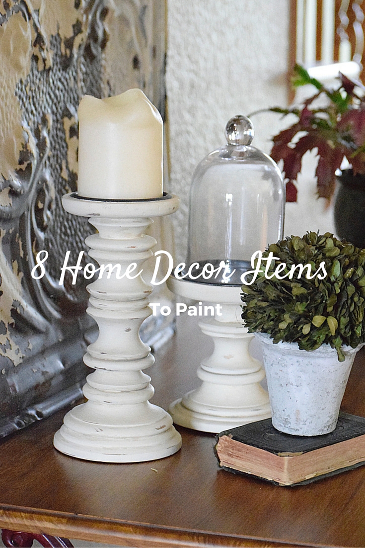 8 Home Decor Items to Paint: for an Updated Look