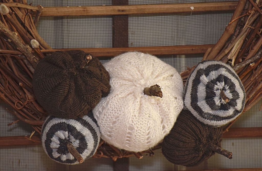 DIY Sweater Pumpkin Fall Wreath | Timeless Creations, LLC