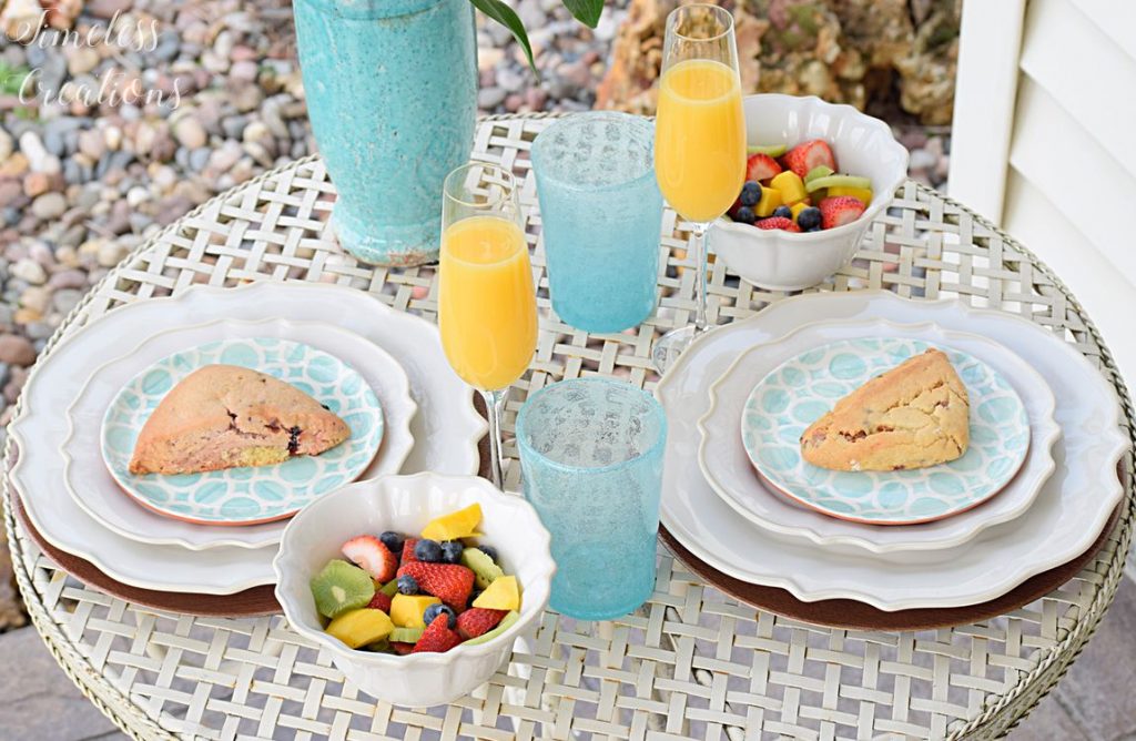 An Al Fresco Tablescape for those warm weather days