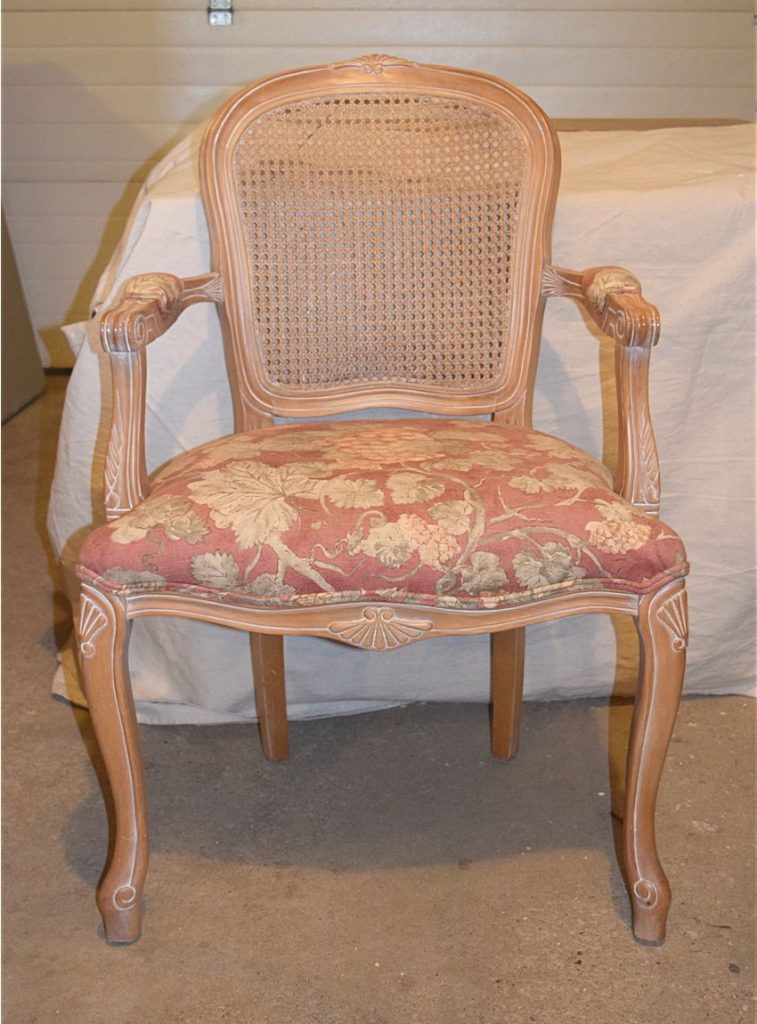 French Chair Makeover - She Holds Dearly