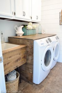 Laundry Room Reveal: $100 Room Challenge - Timeless Creations