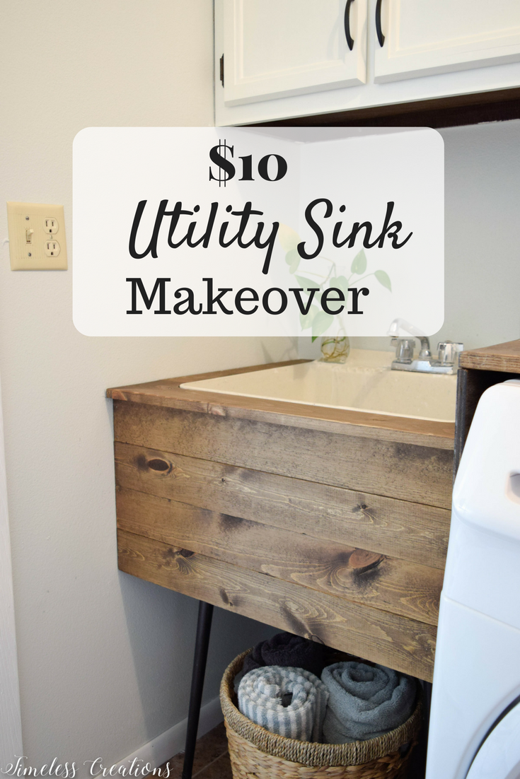 Laundry Room Makeover for Under $100