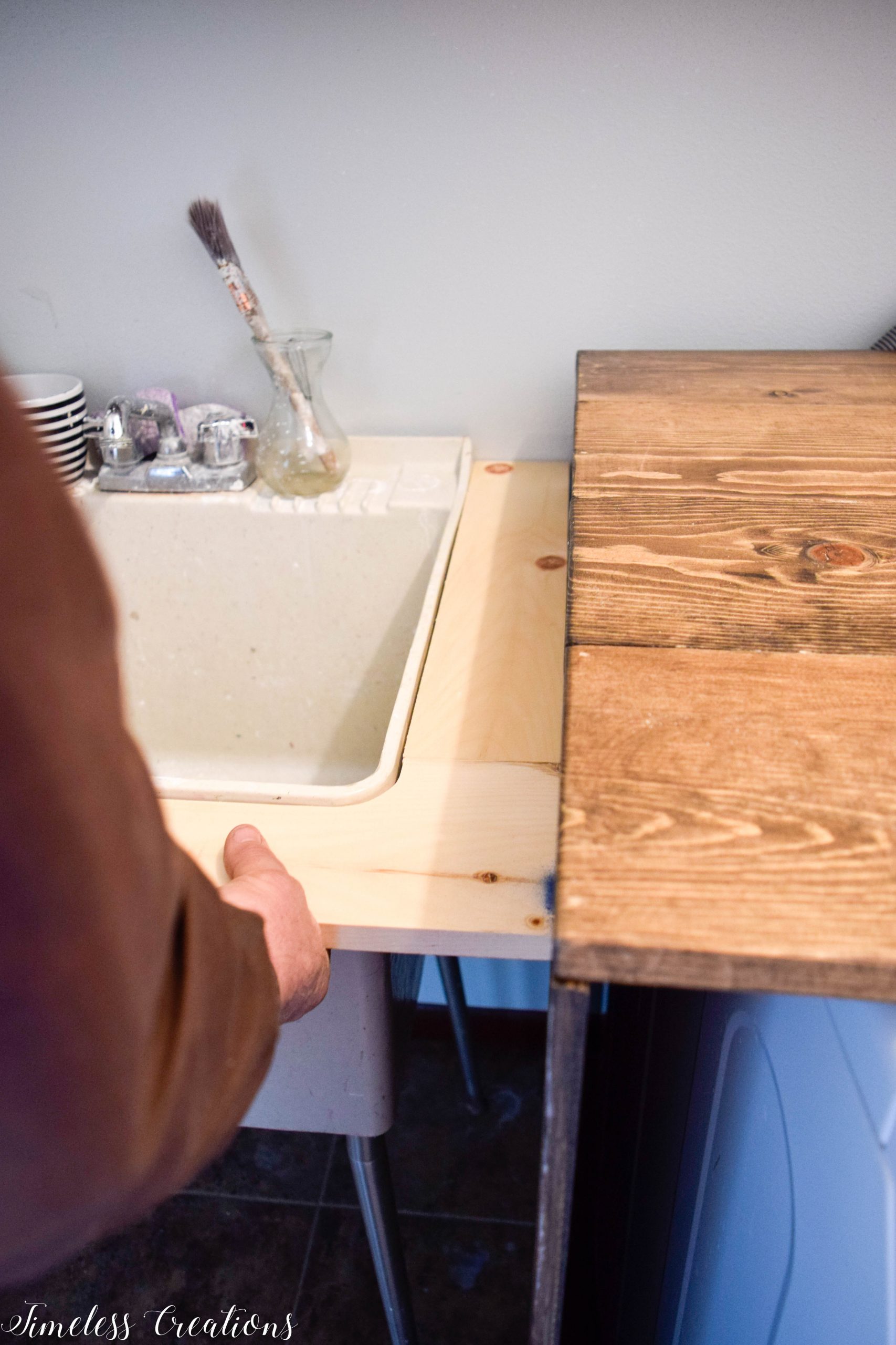 Utility sink doubles your options in the kitchen