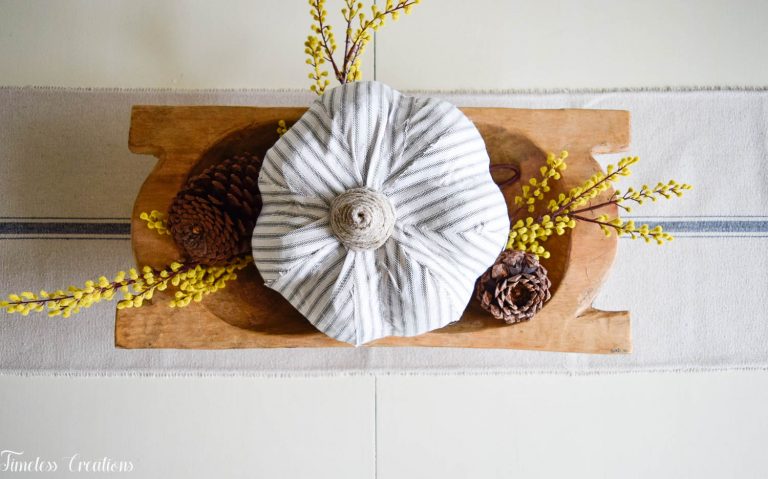 Simple Fall Centerpiece for Everyday Use - Timeless Creations