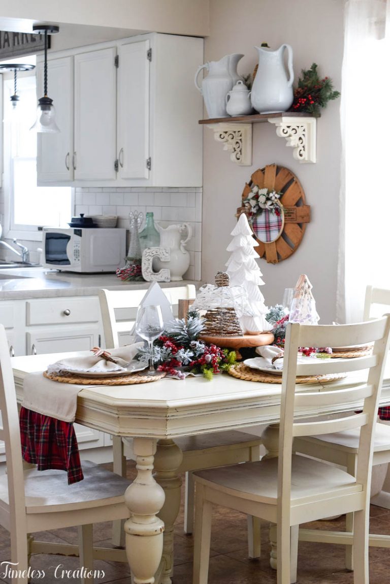 Setting a Table for Christmas - Timeless Creations