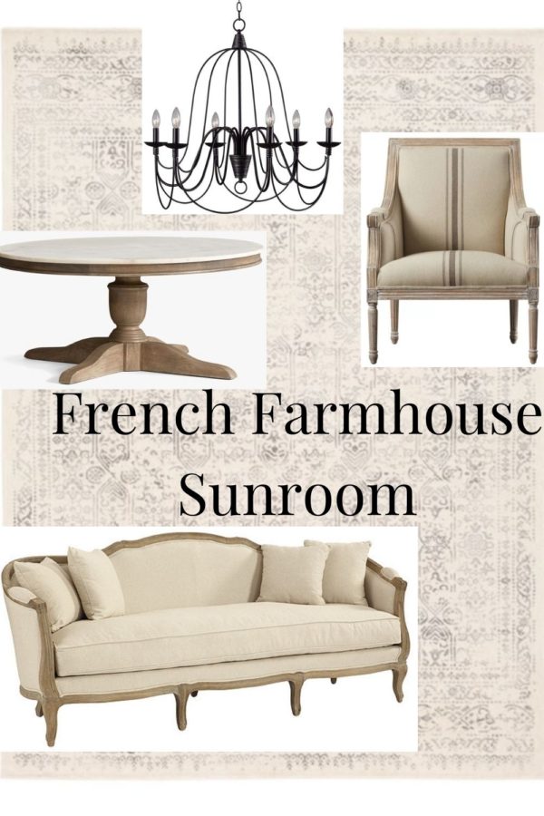 $5 Old Chair Completely Transformed - Sunroom Update - Timeless Creations